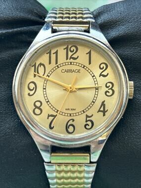 Carriage By Timex Two Tone Women’s Quartz Watch